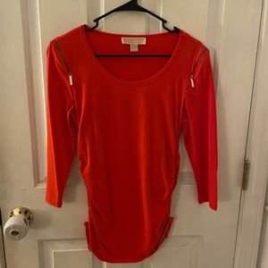 Michael Kors Cotton Long Sleeve Casual Shirt